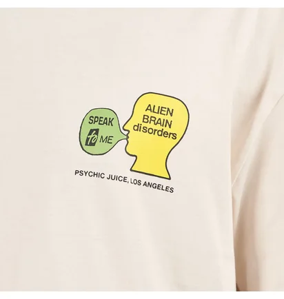 Brain Dead Psychic Juice T-Shirt (Beige)