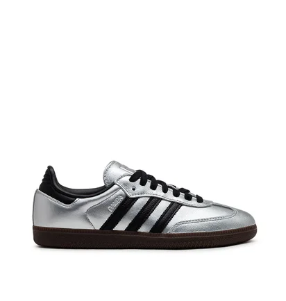 adidas WMNS Samba OG (Silber / Schwarz)