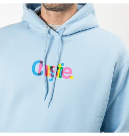 Chrystie NYC Chrystie Massimo Logo Hoodie (Hellblau)