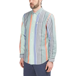 Aimé Leon Dore Thin Stripe Oxford Shirt (Multi)