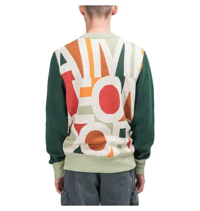 Aimé Leon Dore Blown Print Knit Sweater (Multi)