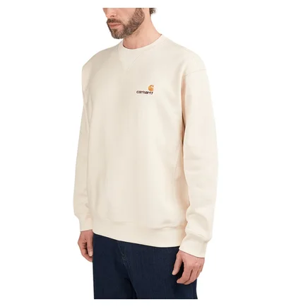 Carhartt WIP American Script Sweatshirt (Sand)