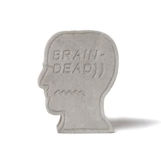 Brain Dead Incense Burner Concrete (Grau)