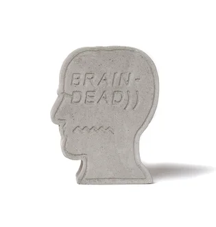 Brain Dead Incense Burner Concrete (Grau)