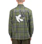 Pleasures Widow Heavyweight Flannel Shirt (Grün)