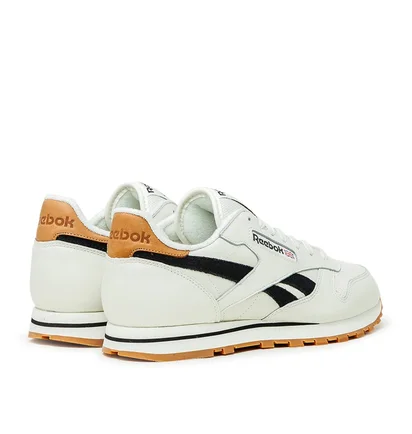 Reebok Classic Leather (Weiß / Schwarz / Braun)