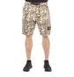 Stone Island Alligator Camo Cotton - Nylon Shorts (Beige)