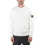 Stone Island Fleece Sweat Shirt (Weiß)