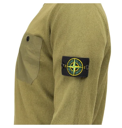Stone Island Pullover (Olive)