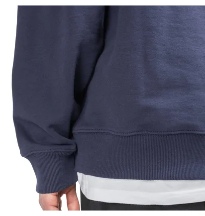 Stüssy Basic Embroidered Hoodie (Navy)