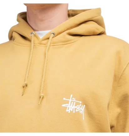 Stüssy Basic Hoodie (Hellbraun)