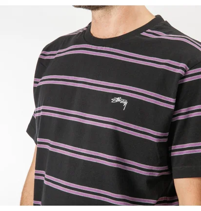 Stüssy Basic Stüssy Crew (Schwarz)