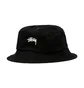 Stüssy Stock Bucket Hat (Schwarz)