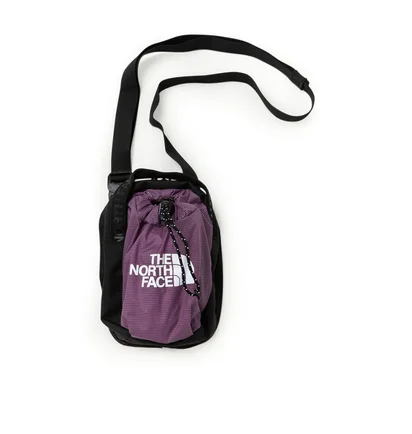 The North Face Bozer Cross Body Bag (Schwarz / Lila)