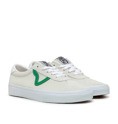 Vans UA Sport Leather (Beige / Grün)