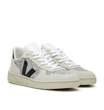 VEJA Pack Man V-10 Flannel Snow Black (Weiß / Schwarz)