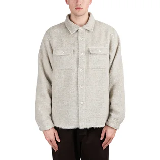 Stüssy Speckled Wool CPO Shirt (Beige)