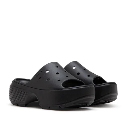 Crocs Stomp Slide (Schwarz)