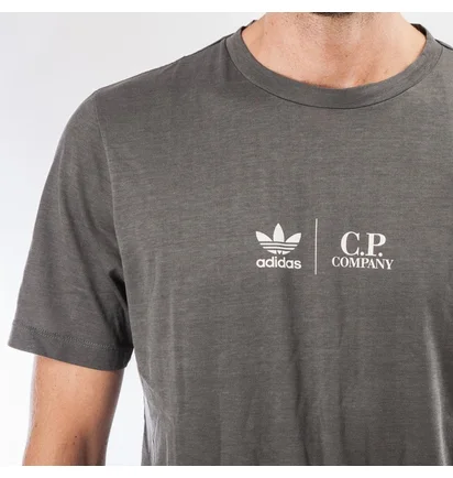 adidas by C.P. Company T-Shirt (Grau)