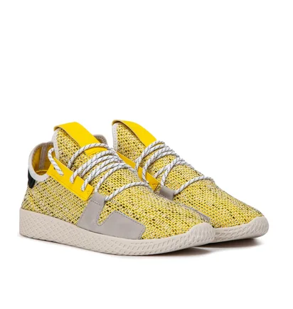 adidas x Pharrell Williams Afro Tennis HU V2 (Gelb / Weiß)