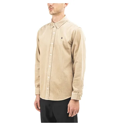 Carhartt WIP Madison Cord Shirt (Beige)