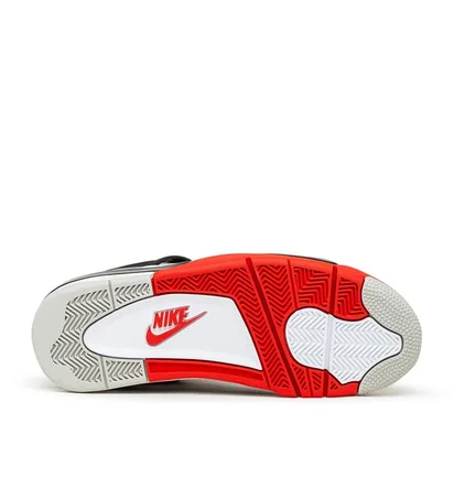 Air Jordan 4 Retro 'Fire Red' (Weiß / Rot)