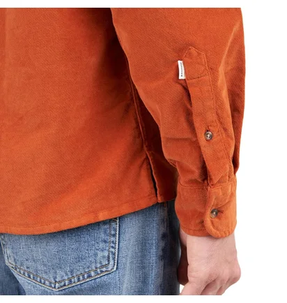 Edmmond Studios Microcord Shirt (Orange)