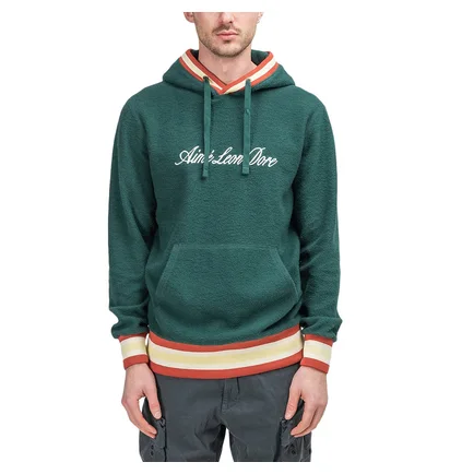 Aimé Leon Dore Reverse Fleece Hoodie (Grün)