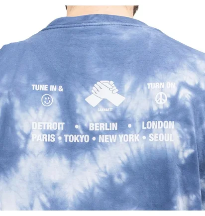 Carhartt WIP S/S Joint Pocket T-Shirt (Blau / Weiß)