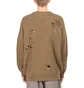 Neighborhood Savage.Crew /Ca-Knit Pullover (Khaki)