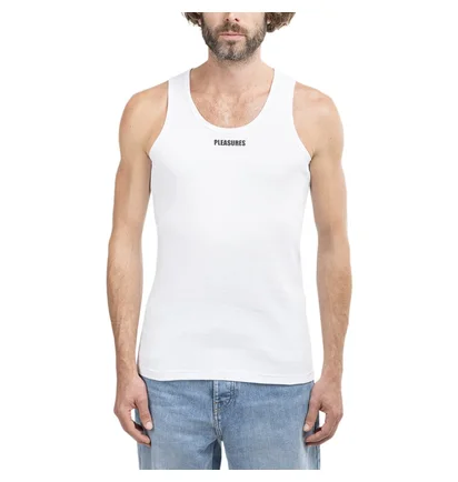 Pleasures Standard Tank Top 2 Pack (Schwarz/Weiß)
