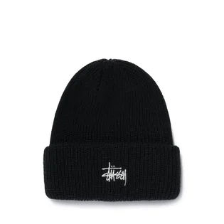 Stüssy Basic Cuff Beanie (Schwarz)
