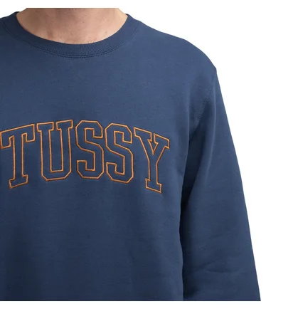Stüssy Outline Crewneck (Navy)