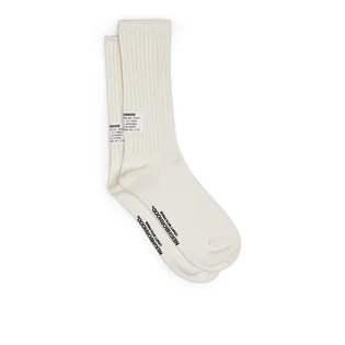 Neighborhood Rib Socks (Creme)