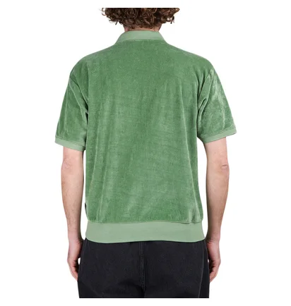 Obey Pensa Velour Polo (Grün)