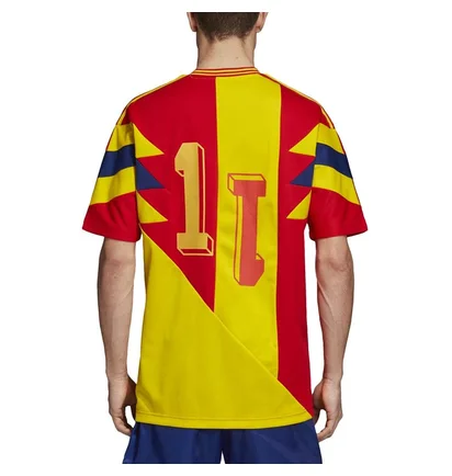 adidas Colombia MashUp T-Shirt (Gelb / Rot)