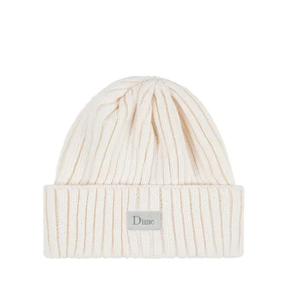 Dime Classic Rib Beanie (Beige)