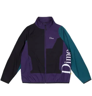 Dime Rage Jacket (Schwarz / Lila / Petrol)