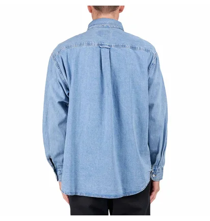 Carhartt WIP L/S Lucas Shirt (Blau)