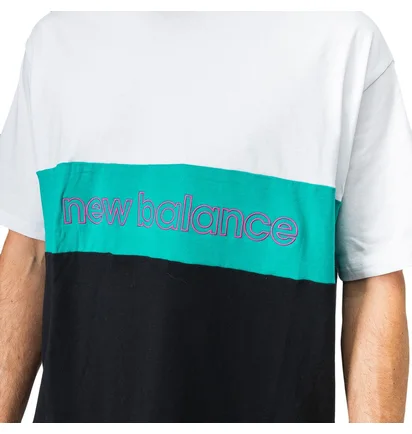 New Balance MT93506 NB Athletics Classic Tee (Weiß / Grün / Schwarz)