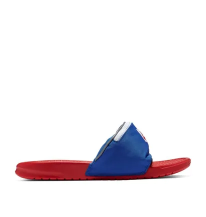 Nike Benassi JDI 'Fanny Pack' (Rot / Blau)