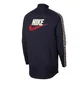 Nike NSW Taped Track Jacket Poly (Dunkelblau / Weißl)