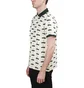 Aimé Leon Dore Pique Polo Car Graphic (Beige / Grün)