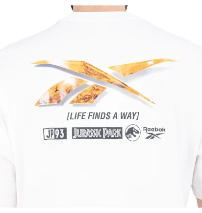 Reebok x Jurassic World SS Tee - Amber (Weiss)