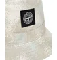 Stone Island Camo Dévoré Hat (Beige / Grau)