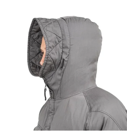 Stone Island Strech Wool Nylon-TC Down Jacket 'Ghost Piece' (Grau)