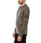 Stone Island Wool Sweat Shirt (Olive)