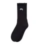Stüssy Small Stock Crew Socks (Schwarz)