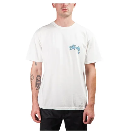 Stüssy Stock C. Pig Dyed Tee (Weiß)