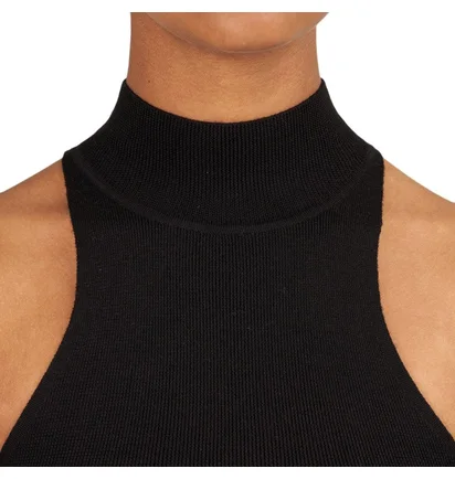 032c Unbutton Knit Tank (Schwarz)